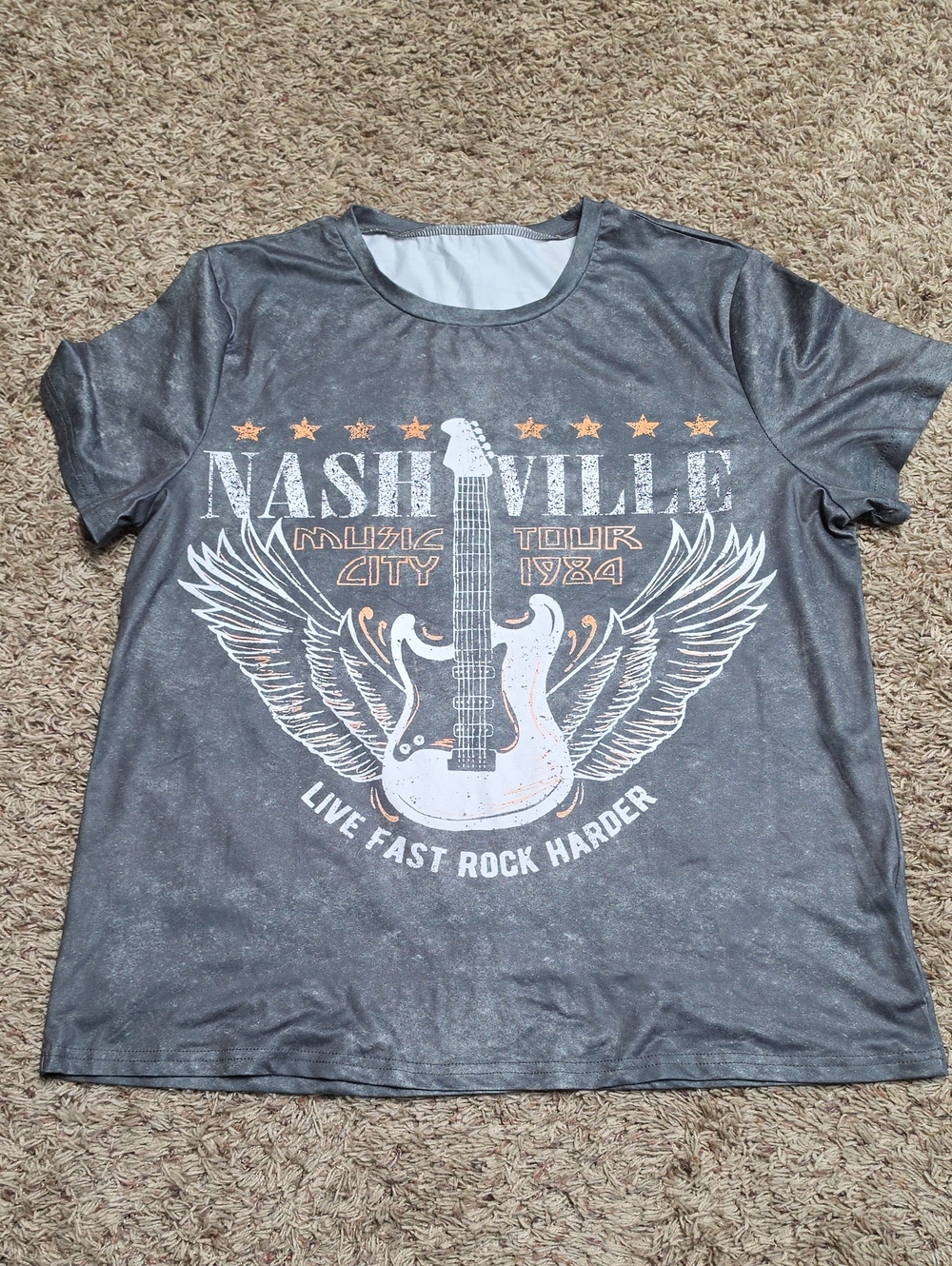 Nashville Graphic Tee - Gray
